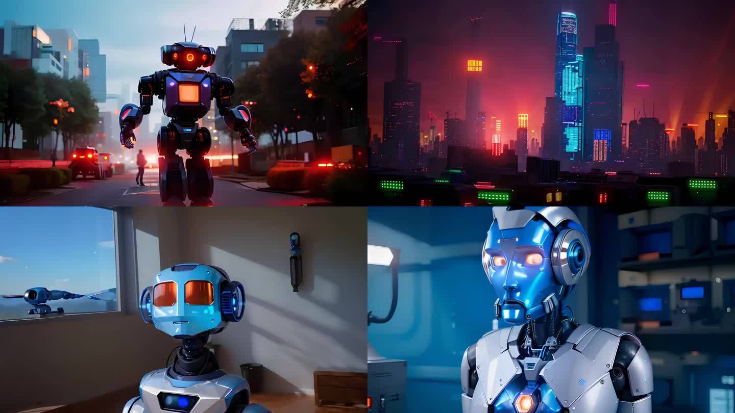 机器人 人工智能 未来世界各种机器人