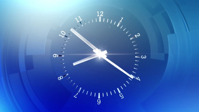 整点播报大气新闻民生类片头AE模版