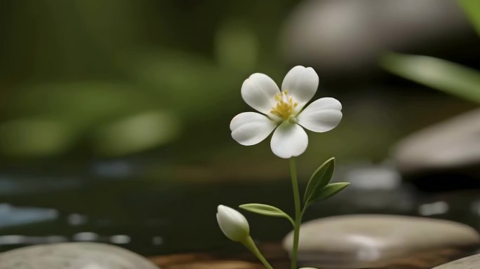 小百花溪流 大自然