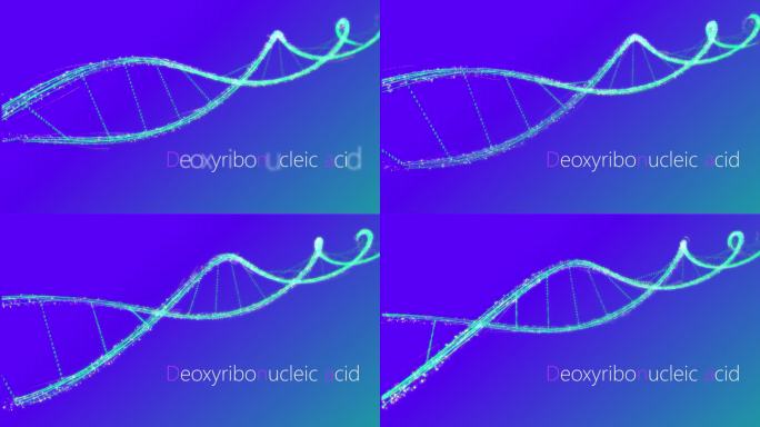 生命科技DNA碱基对螺旋结构