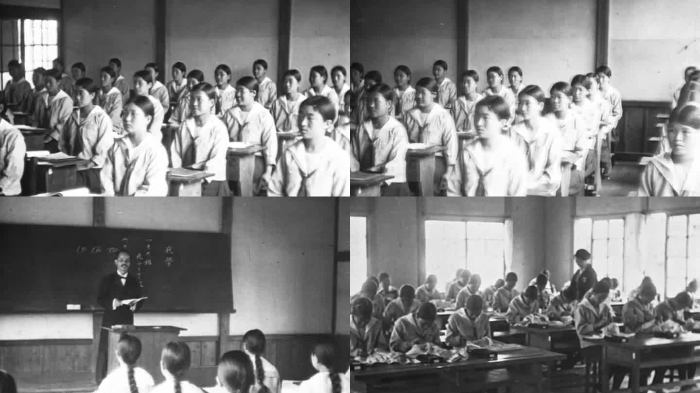 上世纪日本学校 日本女子学校