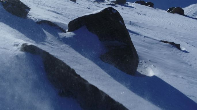 雪山空镜素材