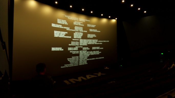 IMAX电影院影厅