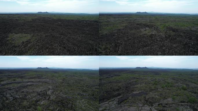 黑龙江五大连池火山群航拍