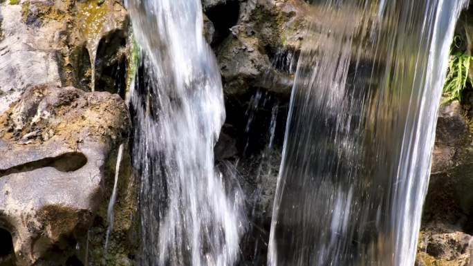 公园景观塑石假山流水景观设计风景风光怪石