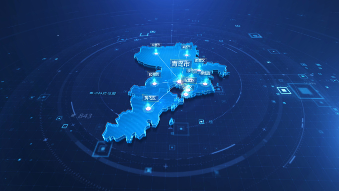 青岛科技地图