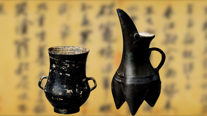 龙山文化的代表，黑陶