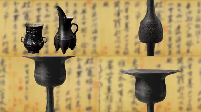 龙山文化的代表，黑陶