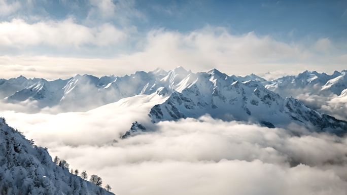 雪山