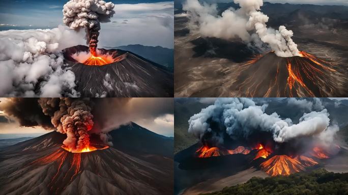 4k印尼火山2