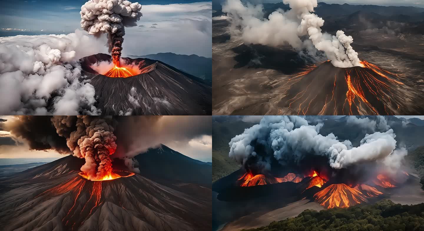 4k印尼火山2