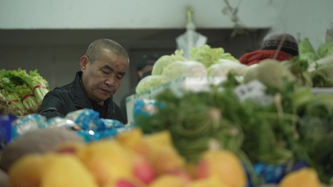 上海弄堂街景巷子买菜烟火气