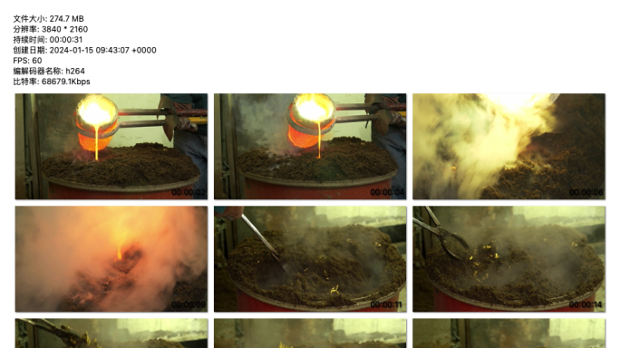传统铸造：炉火纯青的金属冶炼过程