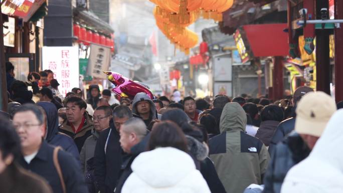 正月十五人潮人海