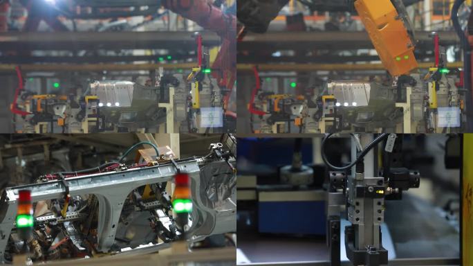 汽车制造生产线智能制造机器臂整装焊接11