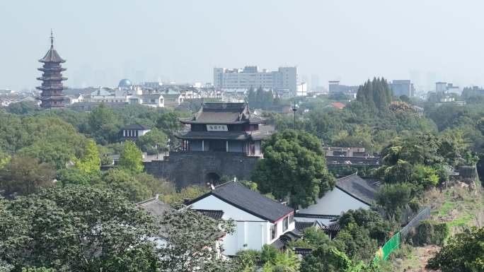 苏州姑苏古城门-盘门(含瑞光塔)