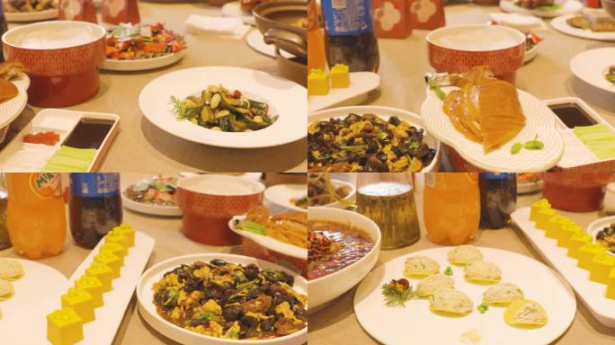 美食 菜 菜品 食物 宴席 展示 餐桌
