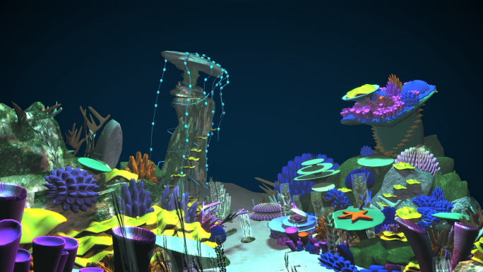 海底世界3Dmax模型