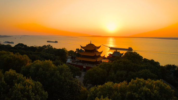 岳阳城市风光