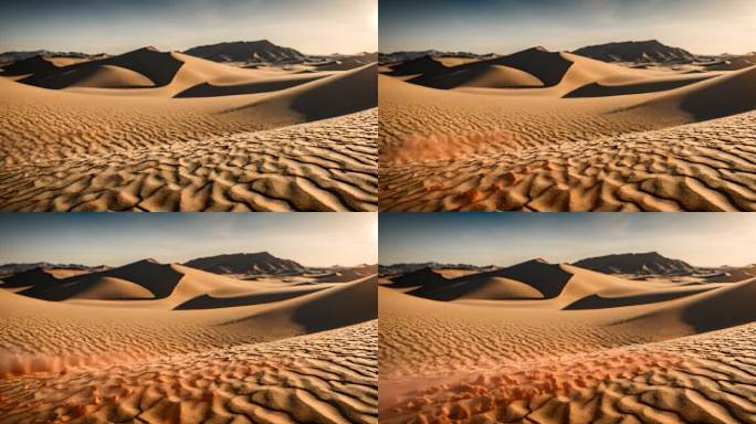 干旱干燥沙漠化的土地全球气候变化