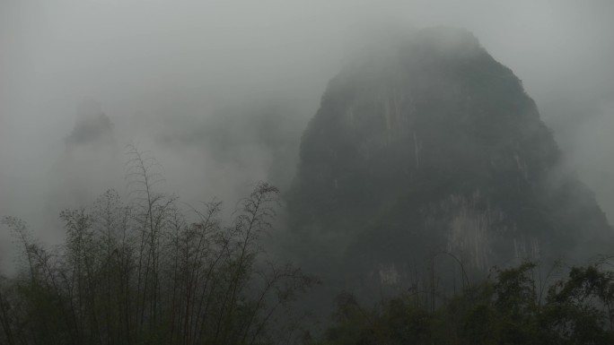 山 雾 自然 风景