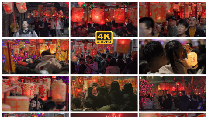 广东过年民俗潮汕营灯潮汕元宵