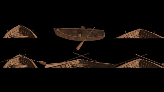 7K 木船动画-带黑白通道