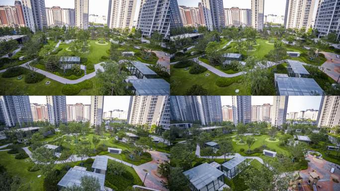 高端住宅物业园林绿化生活