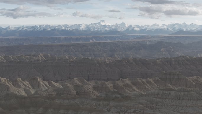 西藏札达土林航拍