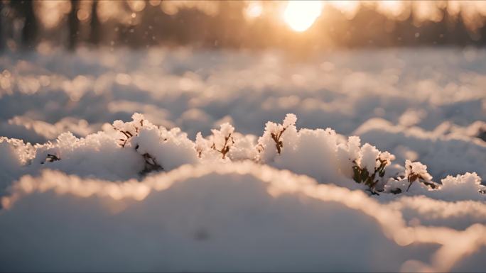 【合集】寒潮降温降雪雨雪天气雪景下雪飘雪