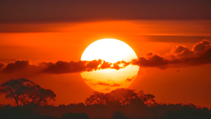 唯美日出 日落 夕阳