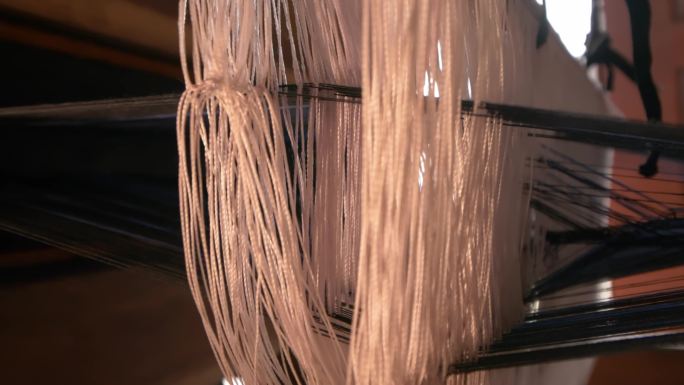 手工艺精华：传统纺织棉线制作