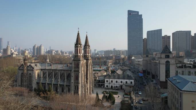 济南洪家楼天主教堂解锁中国历城站