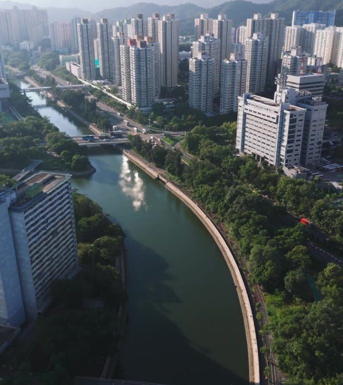 市区大埔住宅区鸟瞰图