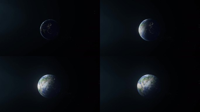 超写实地球  宇宙 宣传片4K 120帧