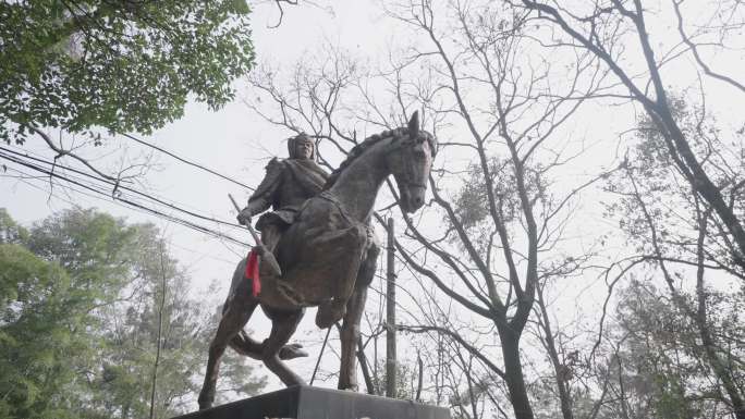 赵云 静惠山公园 生态公园 大邑县 公园