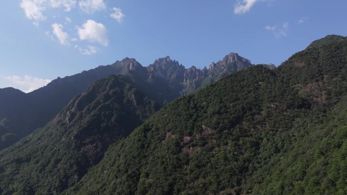 江西上饶三清山名山高空航拍