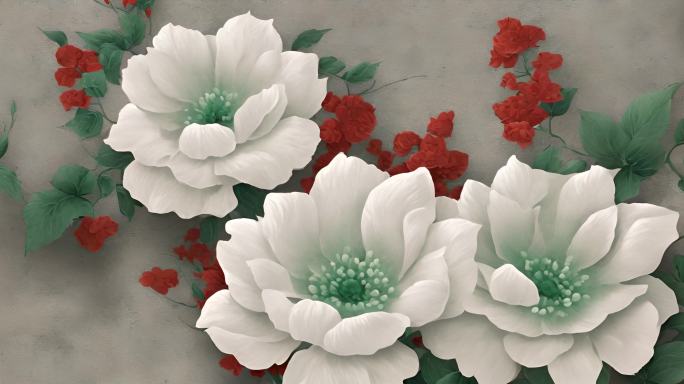 白色玫瑰花鲜花花朵