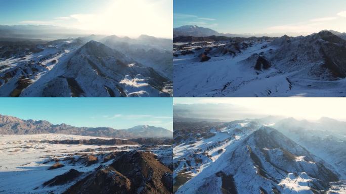 冬日雪景  新疆 天山