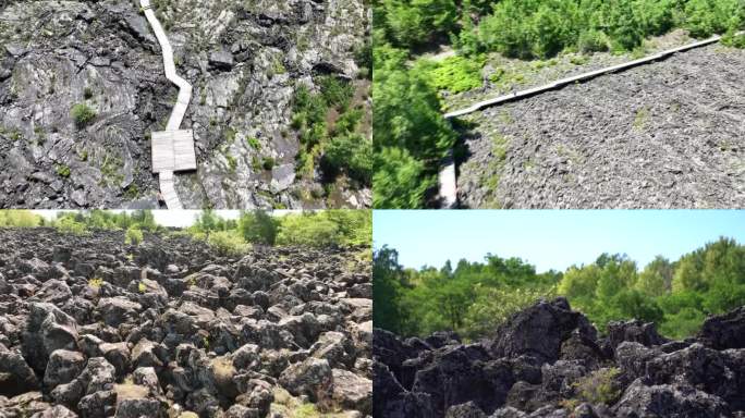 五大连池火山奇观