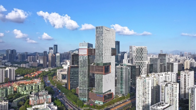 4K深圳南山区城市宣传片延时合集