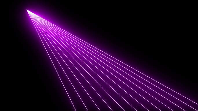 6K紫色激光打开合并线条动画无缝循环左上