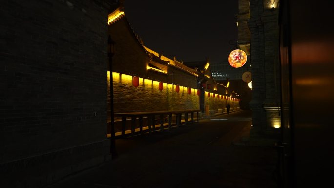 山西省太原市钟楼街夜景