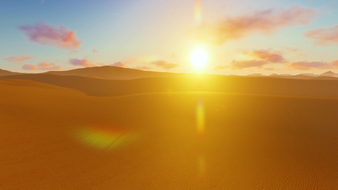 沙漠风光 沙漠日出 沙漠日落