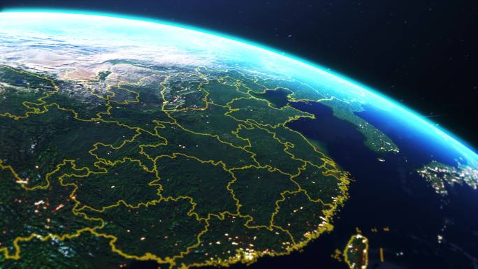 中国数字科技版图数据地球科技地球合集