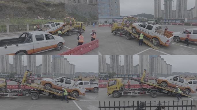 拖车救援车高速公路救援