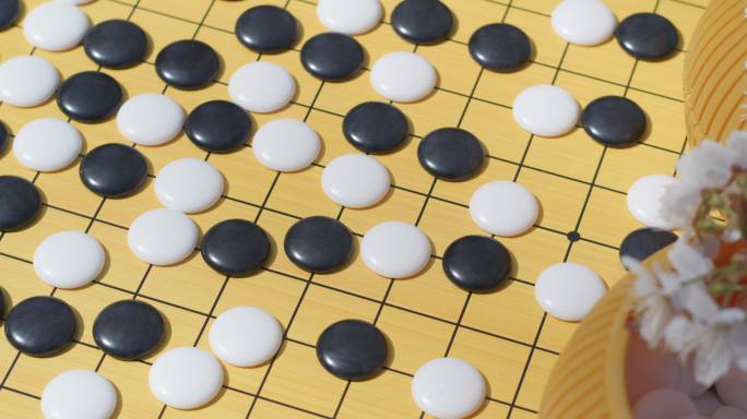 品茶喝茶下围棋看书