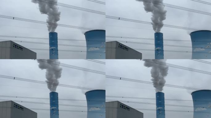 4K原创 钢铁厂工业生产排放