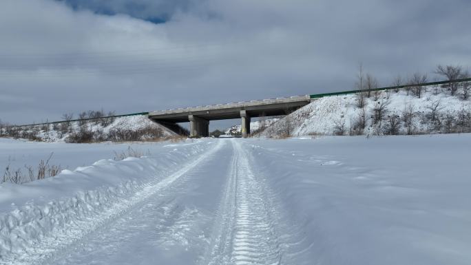 冰雪道路雪路