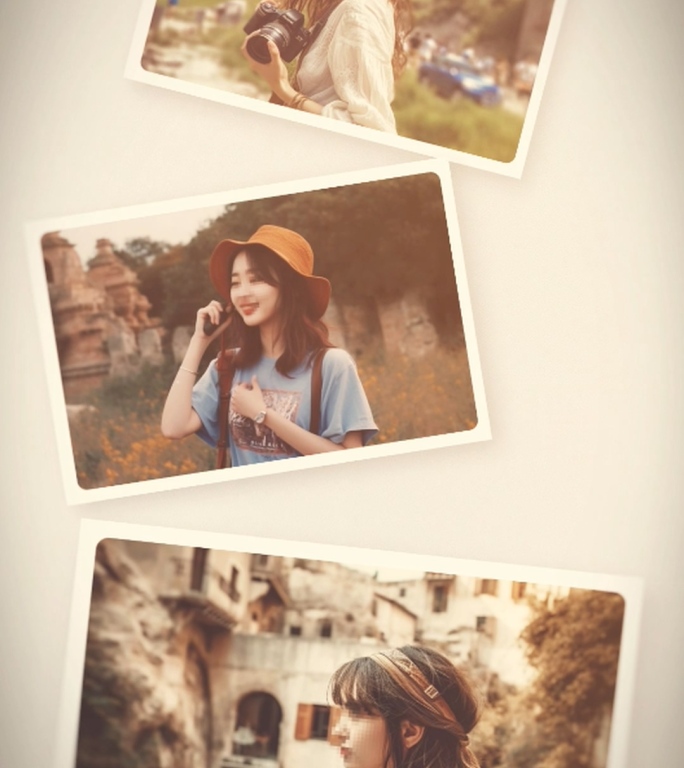 竖版电子相册企业周年纪念册